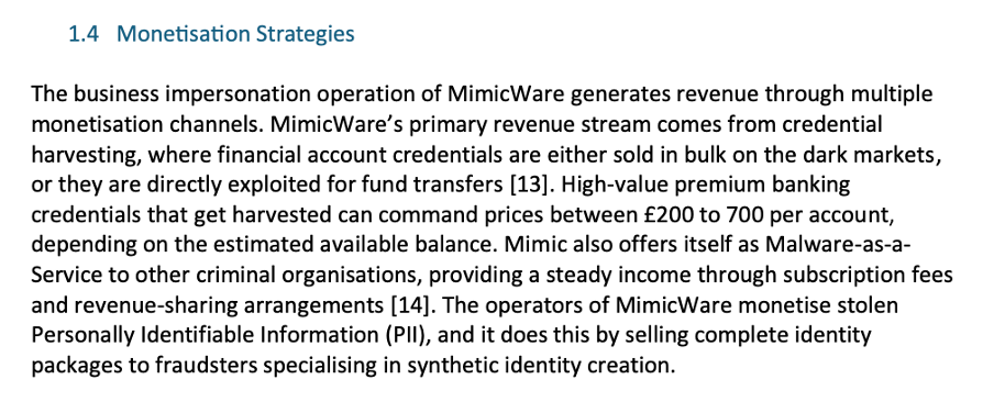 Monetisation Research